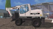Экскаватор Terex TW 170 para Farming Simulator 2015 miniatura 3