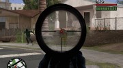 M4 Sniper MOD для GTA San Andreas миниатюра 3