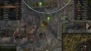 Поваленные деревья и разрушенные объекты на мини карте для World Of Tanks миниатюра 1