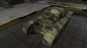 Пустынный скин для Черчилль III для World Of Tanks миниатюра 1