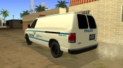 Ford E-350 Police для GTA San Andreas миниатюра 4