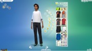 Футболки от younzoey для Sims 4 миниатюра 4