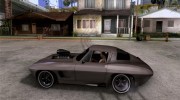 Chevrolet Corvette Big Muscle для GTA San Andreas миниатюра 2