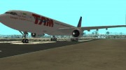 Airbus A330-223 TAM Airlines para GTA San Andreas miniatura 3