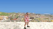 Trevor Phillips в платье for GTA San Andreas miniature 4