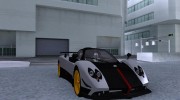 Pagani Zonda Cinque для GTA San Andreas миниатюра 5