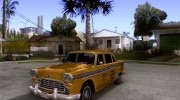 Checker Marathon Yellow CAB para GTA San Andreas miniatura 1