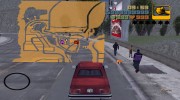 HQ Original (Yellow) Radar для GTA 3 миниатюра 3