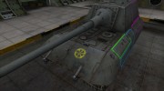 Контурные зоны пробития JagdPz E-100 for World Of Tanks miniature 1