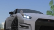 Nissan GTR R35 2012 for GTA San Andreas miniature 5