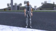 Крис в костюме Сафари для GTA San Andreas миниатюра 5