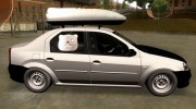 Dacia Logan 2009 Civilian Tuning для GTA San Andreas миниатюра 3