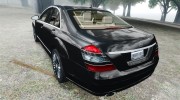 Mercedes-Benz S-Class 2007 para GTA 4 miniatura 3