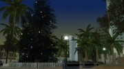 Christmas tree in the square для GTA San Andreas миниатюра 4