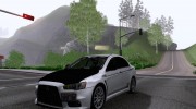 Mitsubishi Lancer Evolution X Tunable для GTA San Andreas миниатюра 6