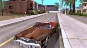 Cadillac Eldorado 76 Convertible для GTA San Andreas миниатюра 15