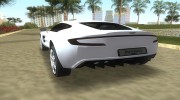 Aston Martin One 77 для GTA Vice City миниатюра 4