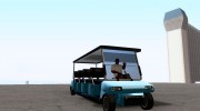 Caddy Limo для GTA San Andreas миниатюра 4