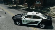 Ford Taurus Sheriff 2010 для GTA 4 миниатюра 2