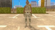 Солдат из COD MW 2 для GTA San Andreas миниатюра 5
