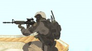 XOF Soldier Skin MGSV for GTA San Andreas miniature 8