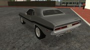 Dodge Challenger RT для GTA San Andreas миниатюра 3