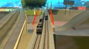 Новый алгоритм движения поездов 5 para GTA San Andreas miniatura 3