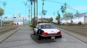Ford Crown Victoria 1994 Police для GTA San Andreas миниатюра 3