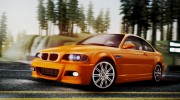 BMW M3 E46 v.2 for GTA San Andreas miniature 6