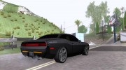 2007 Dodge Challenger для GTA San Andreas миниатюра 4