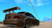 BMW M3 GTR BlackList for GTA San Andreas miniature 4