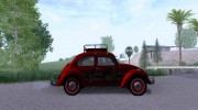 VW Fusca SPFC para GTA San Andreas miniatura 5