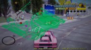 HQ Green Radar для GTA 3 миниатюра 3