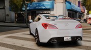 Hyundai Genesis Coupe 2013 для GTA 4 миниатюра 3