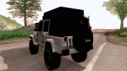 Jeep Wrangler Rubicon 2012 для GTA San Andreas миниатюра 3