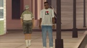 Джинсы узкие для GTA San Andreas миниатюра 3