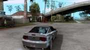 Shelby  Mustang 2009 для GTA San Andreas миниатюра 4