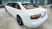 Audi A8 лимузин для GTA 4 миниатюра 3