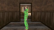 Female Green Pajamas DLC для GTA San Andreas миниатюра 4
