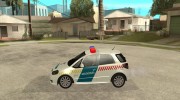 Suzuki SX-4 Hungary Police для GTA San Andreas миниатюра 2