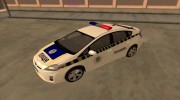 Toyota Prius Полиция Украины para GTA San Andreas miniatura 4