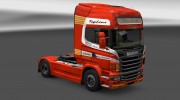 Скин Wilson McCurdy Scania R para Euro Truck Simulator 2 miniatura 1