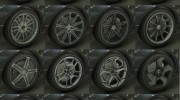 Real Wheels Pack для GTA 5 миниатюра 3