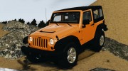 Jeep Wrangler Rubicon 2012 для GTA 4 миниатюра 1