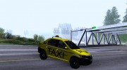 Dacia Logan 2008 LS Taxi для GTA San Andreas миниатюра 4