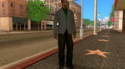 Suit With Green tie для GTA San Andreas миниатюра 5