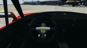 Ferrari F40 v2.0 для GTA 4 миниатюра 6
