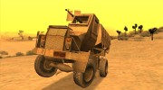 MRAP Buffel from CoD Black Ops 2 para GTA San Andreas miniatura 5