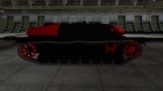Черно-красные зоны пробития JagdPz IV для World Of Tanks миниатюра 5