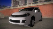 Nissan Versa для GTA Vice City миниатюра 1